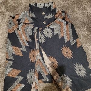 Stitch fix Thread & Supply Aztec blanket cape